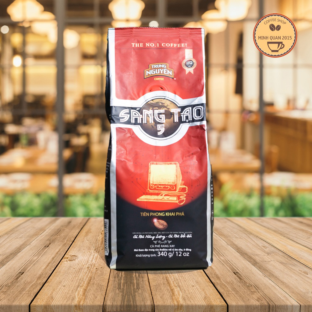 Cà Phê Pha Phin Sáng Tạo 5 Trung Nguyên - Loại Gói 340gr