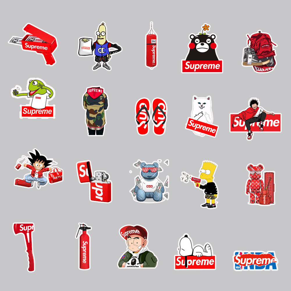 JOJO· Bộ Hình Dán Chống Thấm Supreme, 50 tờ/bộ