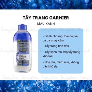 Tẩy trang GARNIER 400ml
