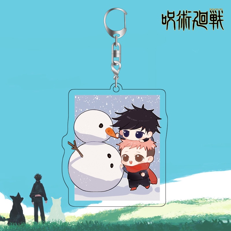 Móc khóa acrylic hình nhân vật Anime đáng yêu