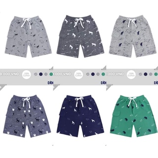 Quần túi hộp Dokma vải da cá cho bé 7-12Y mã DQ935