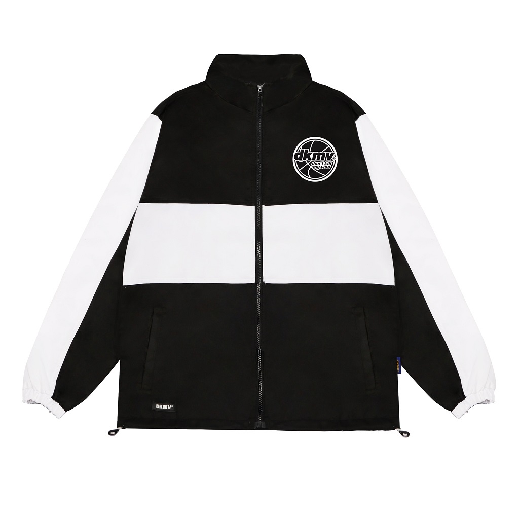 Áo khoác dù 2 lớp nam nữ form rộng Don't Kill My Vibe - Stripe Jacket | K12-AK10