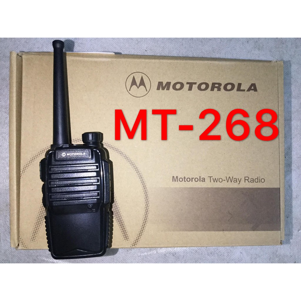 Bộ đàm Motorola MT268 (Nhỏ bé chất lượng siêu khủng dùng được trong công trường, giá rẻ)