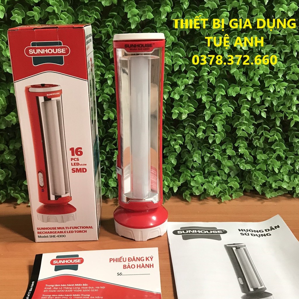 Đèn pin đa năng SUNHOUSE SHE-4300
