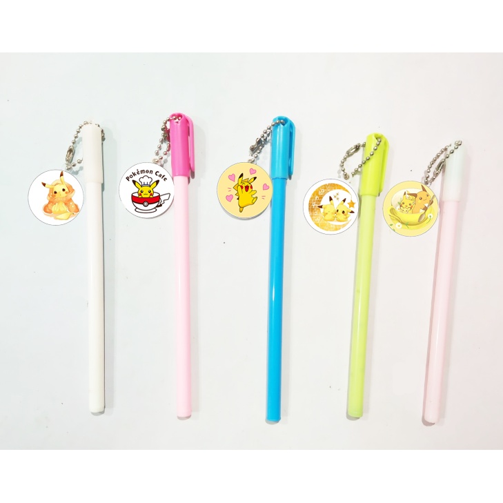 Bút chuột vàng kèm dây treo BMCI31 bút cute dễ thương thần tượng idol hoạt hình