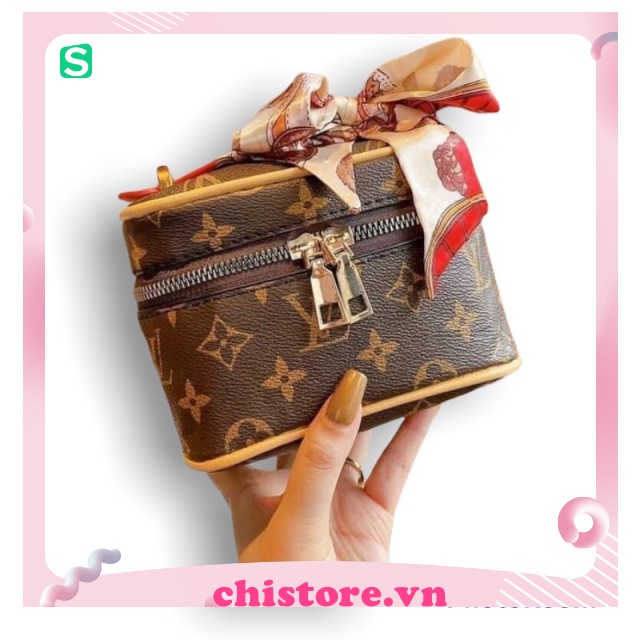 Cốp LV mini hộp nhỏ xinh không vừa điện thoại, Túi xách đi chơi Tết cho mẹ và bé