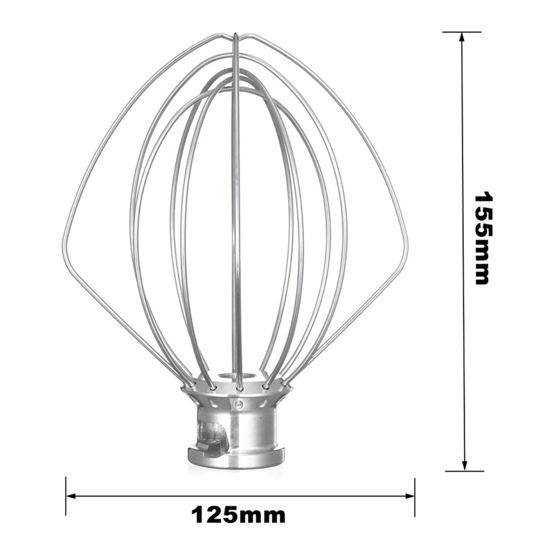 Set 2 Cây Khuấy Kem Bằng Thép Không Gỉ Chuyên Dụng Cho Nhà Bếp K45WW