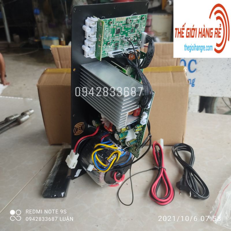 Mạch Loa Kéo Reverb 40 Đôi 600w Max 15x35