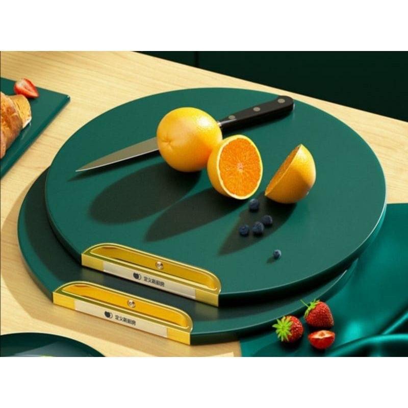 [Có sẵn] Thớt nhựa xanh kháng khuẩn tiện dụng _ supersale365