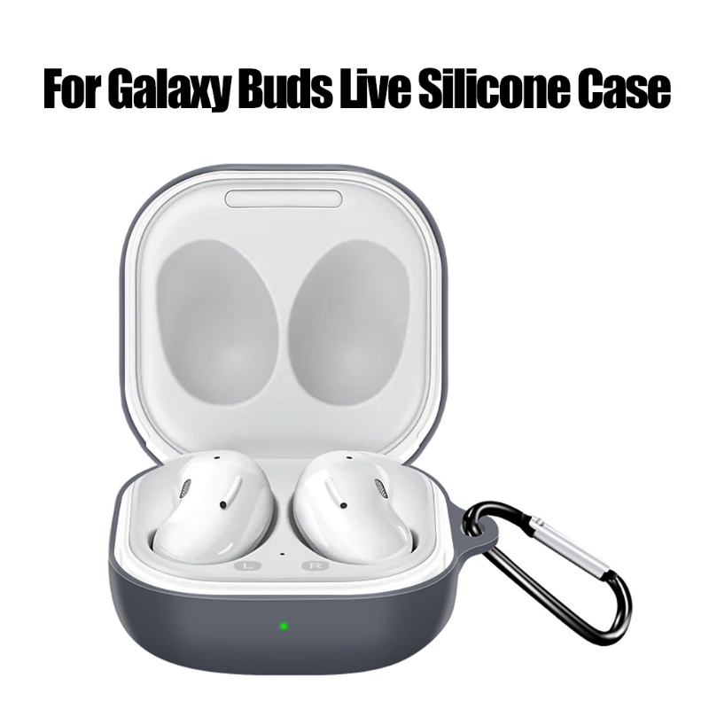 Vỏ bảo vệ hộp sạc tai nghe Galaxy-Buds live bằng silicon