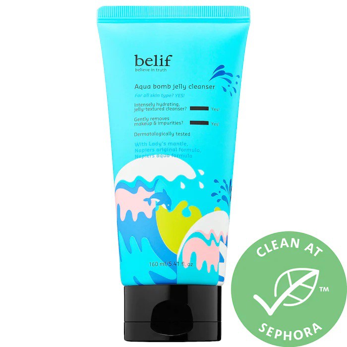 BELIF  Sữa Rửa Mặt Aqua Bomb Jelly Cleanser