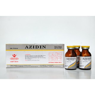 Azidin 1,18g - Tẩy ký sinh trùng Chó Trâu Bò Ngựa Tặng kèm nước cất thumbnail