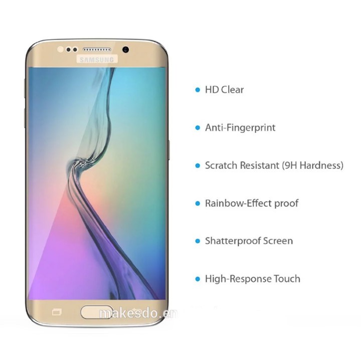 miếng dán cường lực full màn hình samsung galaxy S6 edge, S6 EDGE PLUS