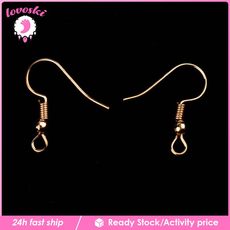 [Lovoski] Set 100 Móc Câu Cá Màu Vàng DIY