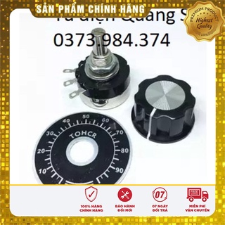 Biến trở tocos RV24YN 20S, Biến trở xoay, Triết áp Tocos Tặng kèm vạch chia