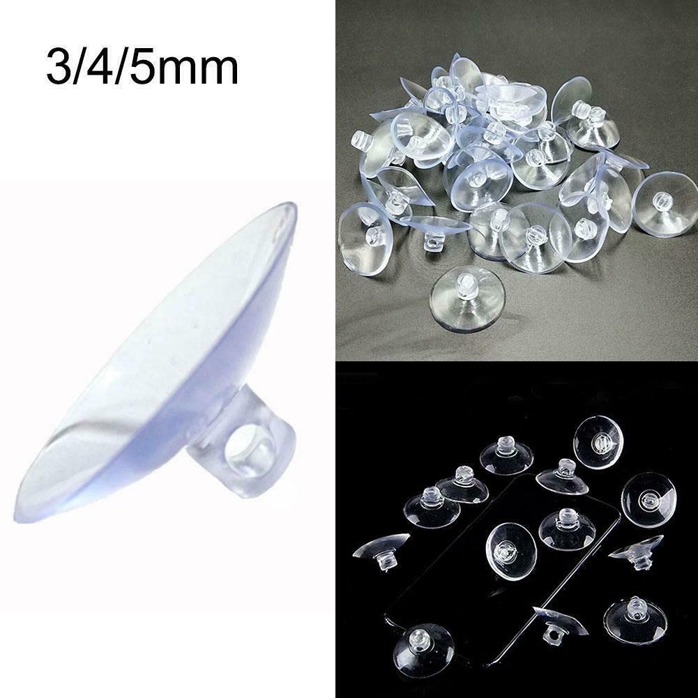 Móc treo kính cửa sổ dạng móc hít B5X2 trong suốt/nhựa Q8Q4