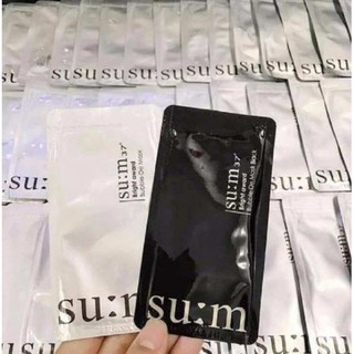 Mặt nạ thải độc da sum: 37 White Award Bubble-De Mask 2ml