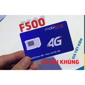  [XẢ KHO SIM 4G][ GIÁ HỦY DIỆT ] SIM 4G MOBI DÙNG TRỌN GÓI 1 NĂM KHÔNG NẠP TIỀN MOBI F500