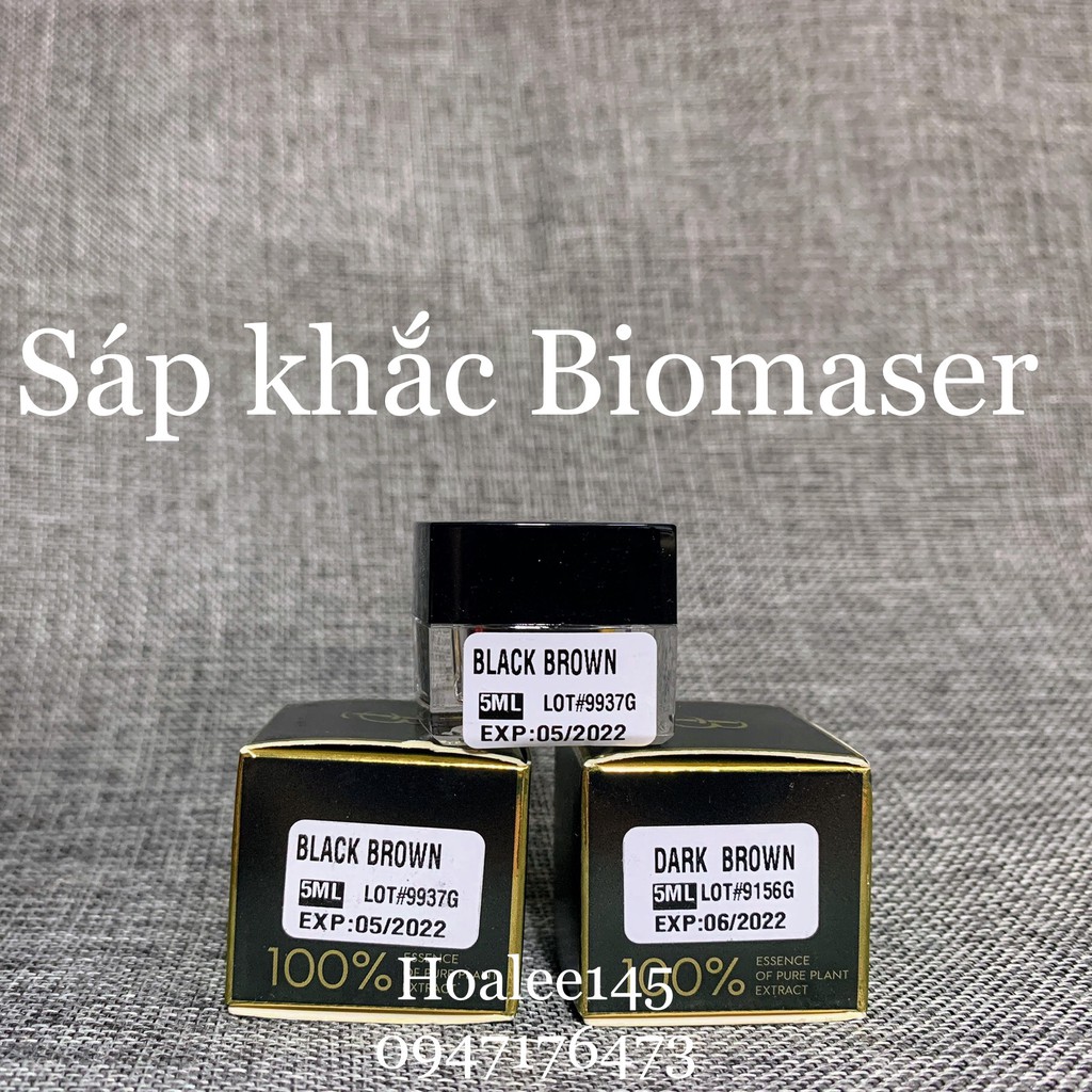 sáp điệu khắc biomaser bám nhanh, màu bong chuẩn đẹp