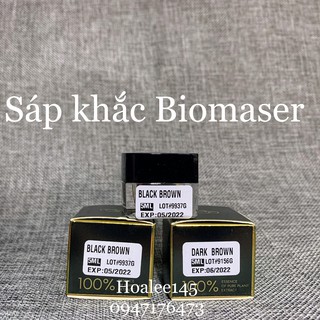 Mực sáp điêu khắc lông mày không trổ xanh trổ đỏ, giữ sợi chuẩn màu, sáp điêu khắc lông mày