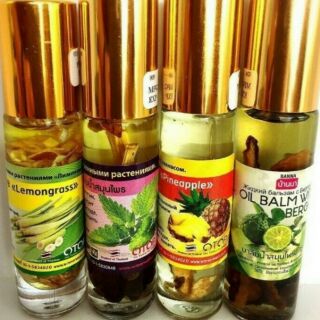 Dầu lăn thái -thảo dược chanh sả bạc hà dứa