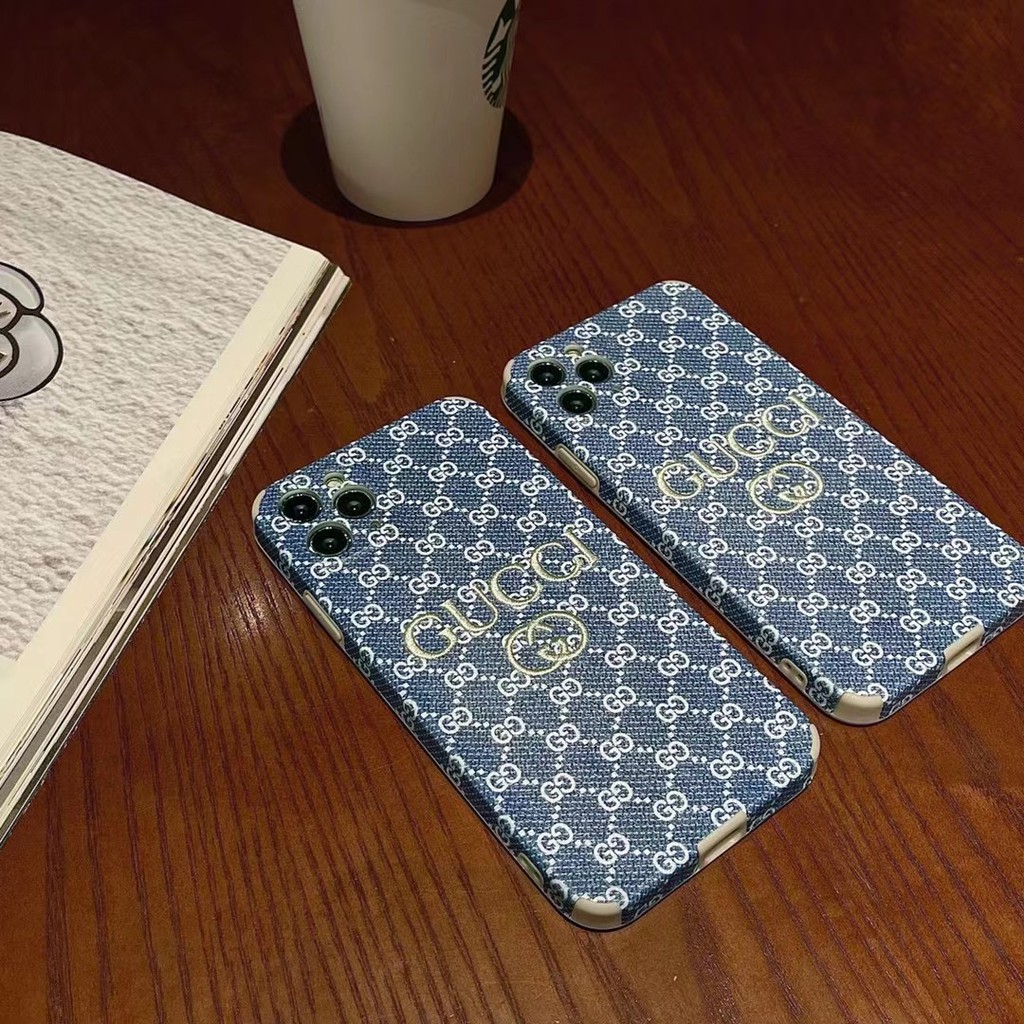 Ốp Điện Thoại Gucci Thời Trang Cho Iphone 11 12 Pro Xs Max Xr I8 I7 Plus