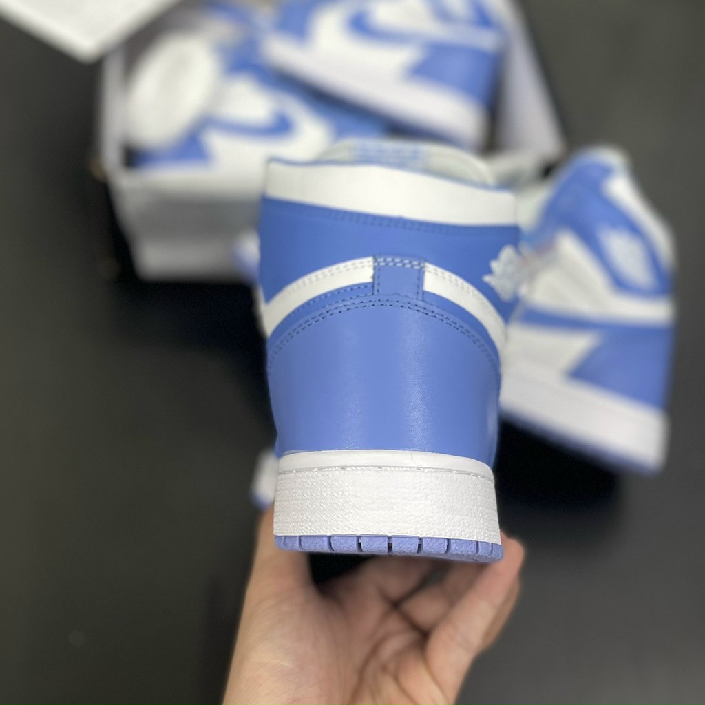 Giày Sneaker JD High Unc Giày Thể Thao Nam Nữ Cao Cổ Full Phụ Kiện