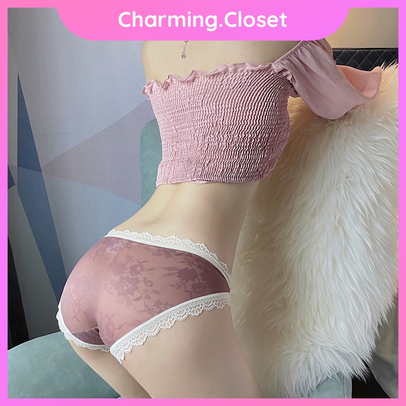 Quần Lót Ren Nữ Cao Cấp Sexy Gợi Cảm, Quần Chip Nữ Ren Đính Nơ Xinh Xắn Quyến Rũ | BigBuy360 - bigbuy360.vn