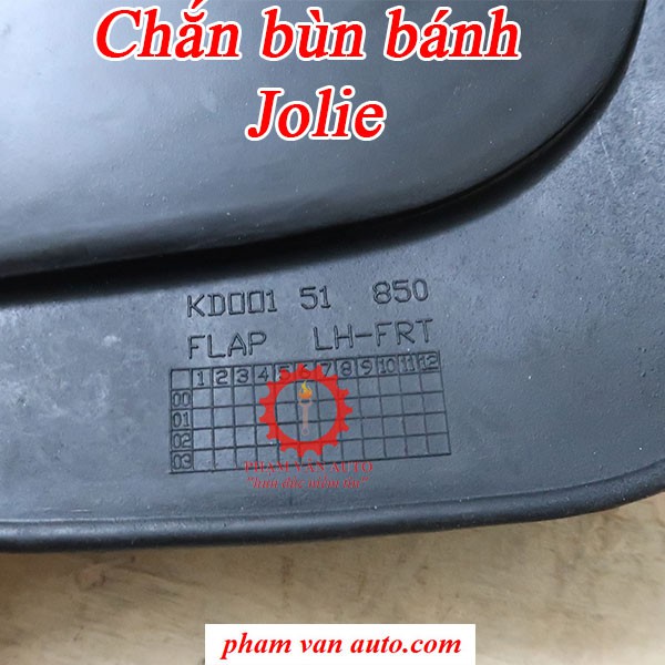 Chắn bùn bánh Mitsubishi Jolie, Mủ nhựa bánh xe hàng cao cấp giá rẻ nhất  Phạm Văn auto