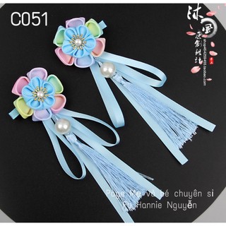 C051 - kẹp tóc tua rua cực xinh cho bé yêu