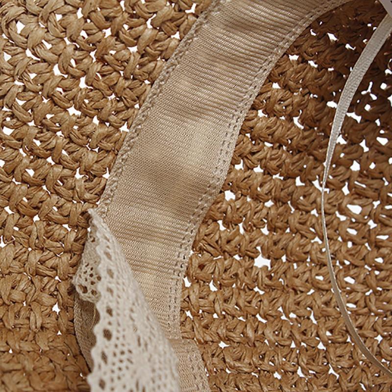 Nón cối phối ren hoa phong cách Hàn Quốc cho bé