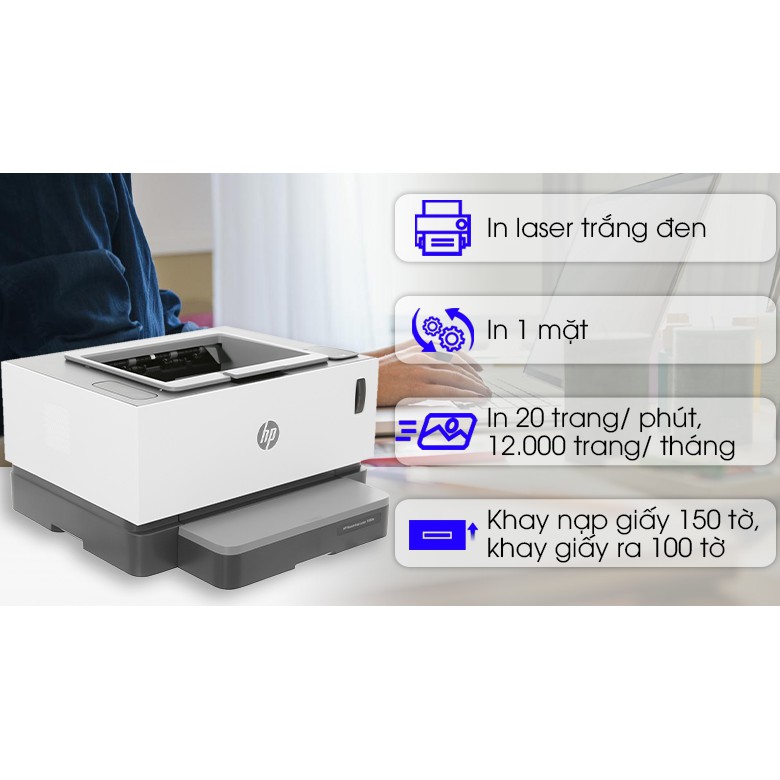 Máy In Laser HP Neverstop 1000w Wifi - Hàng Chính Hãng | WebRaoVat - webraovat.net.vn