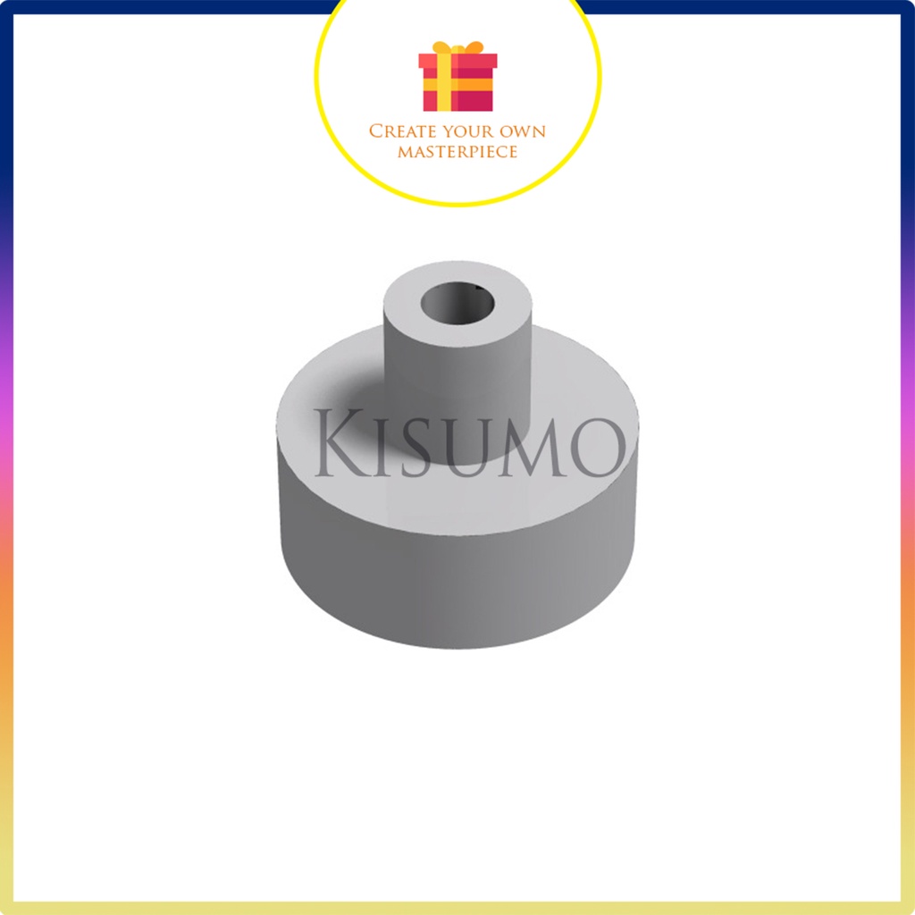 đồ chơi giáo dục lắp ráp logo moc combo 10 gạch tròn 1x1 có 1 nút cao 20482 k30