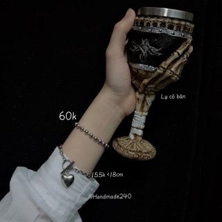 Vòng tay ball chain 6ly - inox không gỉ