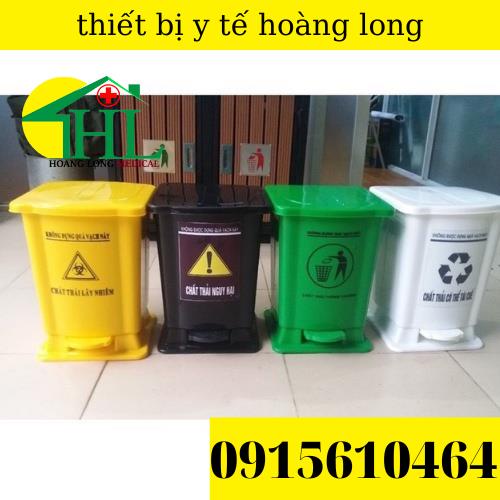 Thùng Rác Y Tế 30 Lít Có Đạp Chân