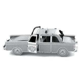 đồ chơi lắp ráp mô hình mini 3d kim loại, ghép hình Xe Taxi, đồ chơi xếp hình