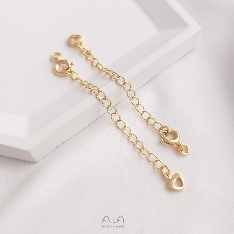 Dây Xích Đồng 14K Nhiều Màu Sắc Dùng Làm Trang Sức Thủ Công