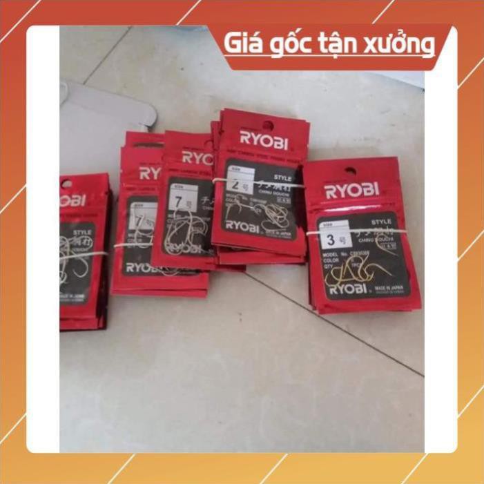[Lưỡi Câu Chính Hãng] Lưỡi Câu Cá Lưỡi Câu RYOBI Nhật Siêu Bền