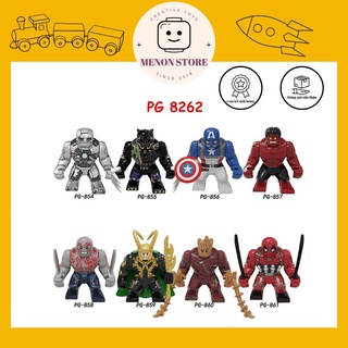 Bigfits Pg8262 Các nhân vật siêu anh hùng Marvel - Đồ chơi lắp ráp xếp hình thông minh