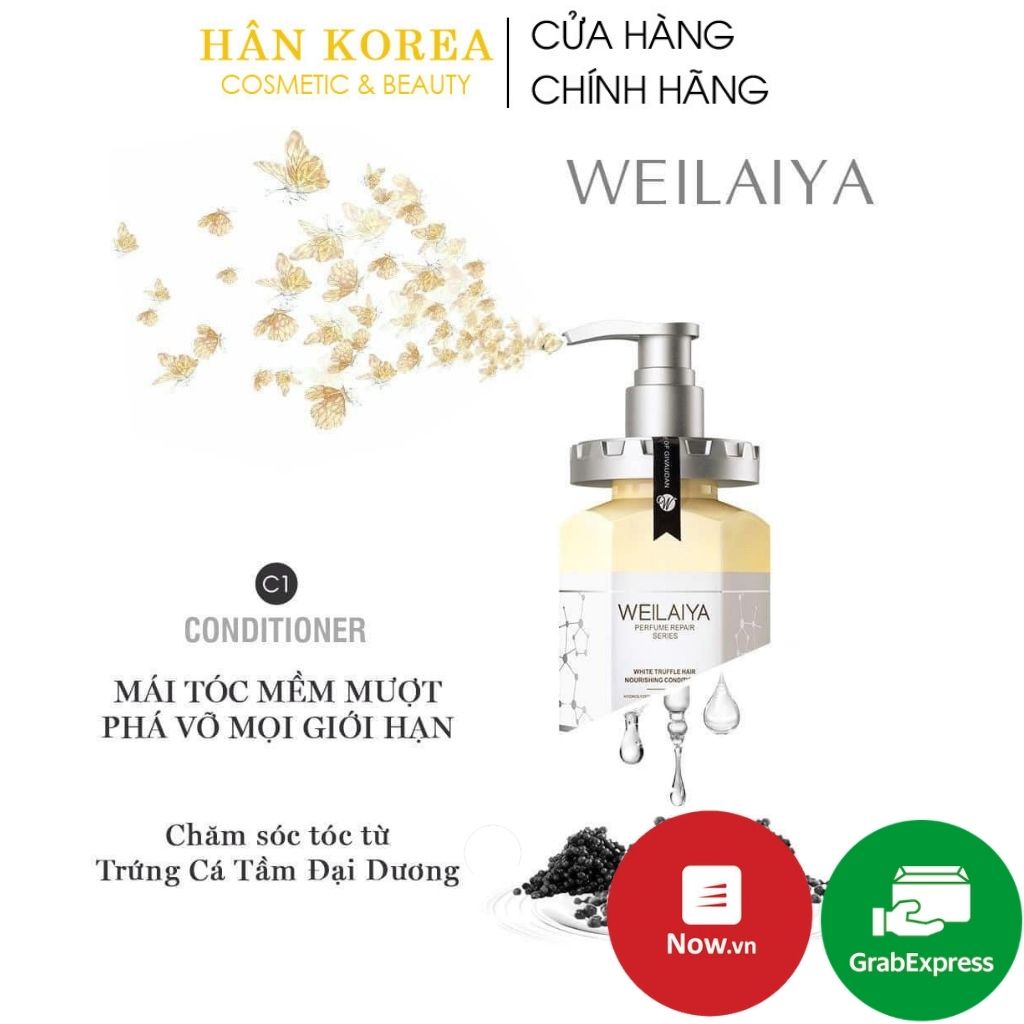 Dầu xả phục hồi WEILAIYA White Truffle Hair Nourishing Conditioner 450ml HÂN KOREA