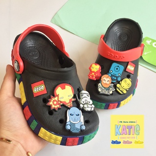 Dép sục cao cấp cho bé lego kids màu đen