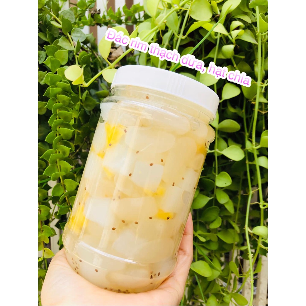 Chỉ giao HCM 500g đác rim thạch dừa, hạt chia, khóm rất mát cổ họng