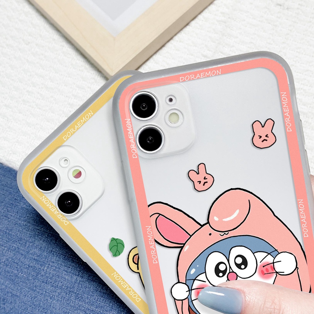 Ốp Điện Thoại Mềm Mặt Nhám Hình Doraemon Cho Samsung A5 A7 2017 J5 J7 Pro Prime J2 Pro J8 A6 A8 Plus A7 A9 2018 J4 J6 Plus-2 TZM-1