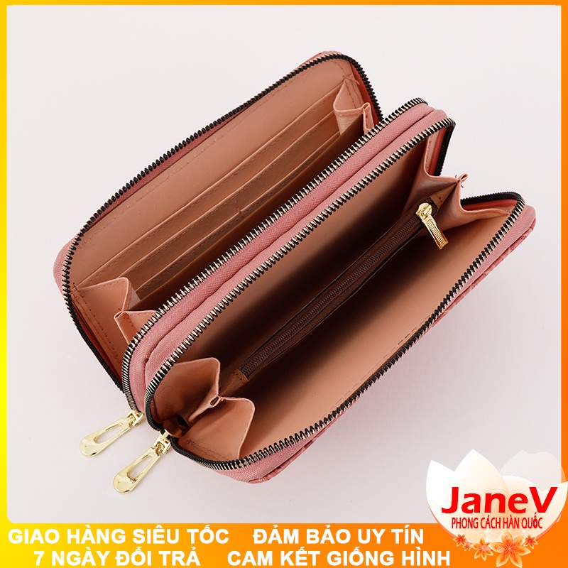 Ví Nữ Dài Cầm Tay Cao Cấp Sang Trọng Phong Cách Hàn Quốc TVNN398