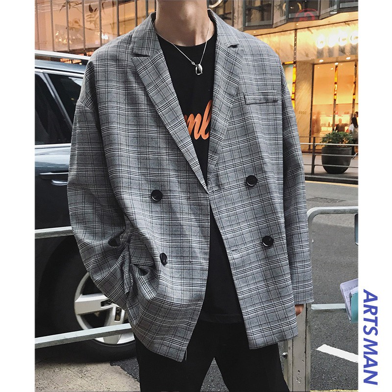 Áo khoác Blazer nam kẻ sọc
