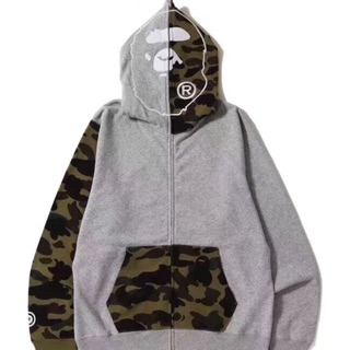 Giangha 💢Jacket Bape - Khỉ Đầu Lâu💢 MHB
