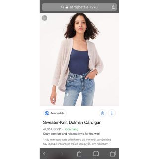 Áo Len Cardigan xuất dư xịn !!!