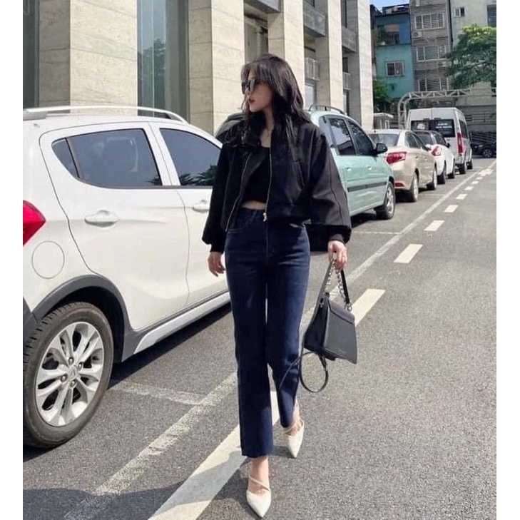Áo khoác bomber hàng 2 lớp dày dặn
