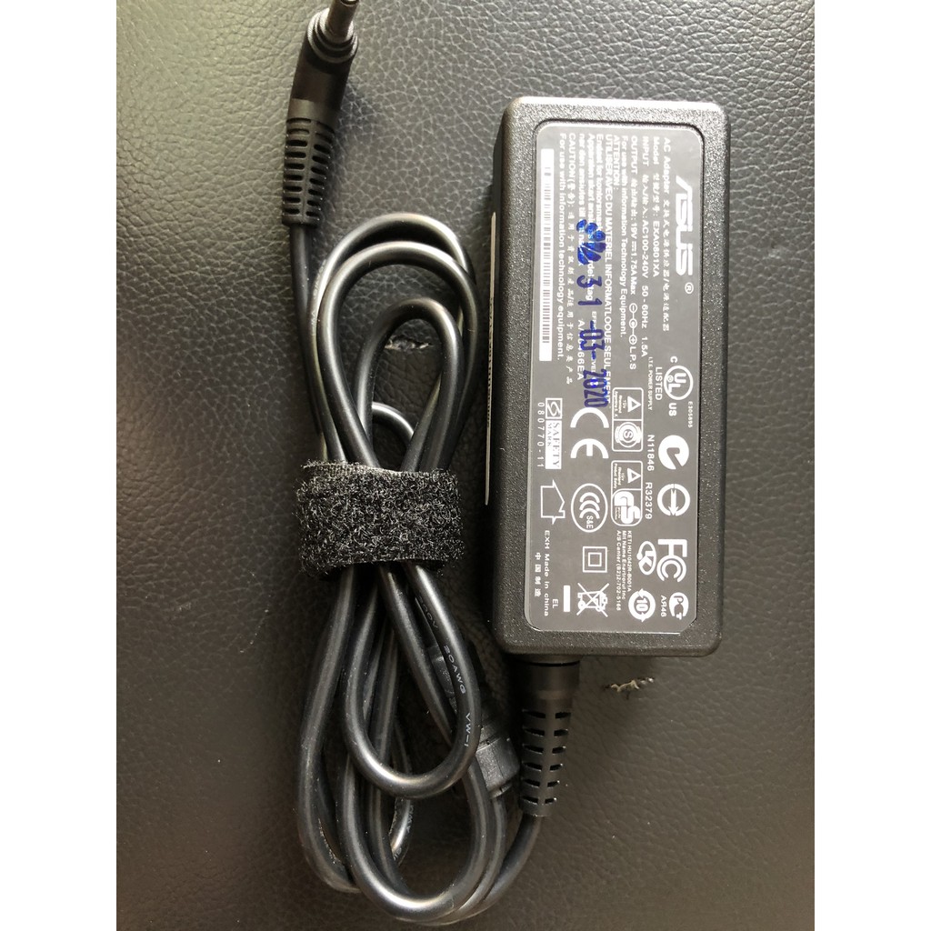 Sạc Laptop Asus 19V 1.75a Chân Nhỏ Mini tặng kèm dây nguồn