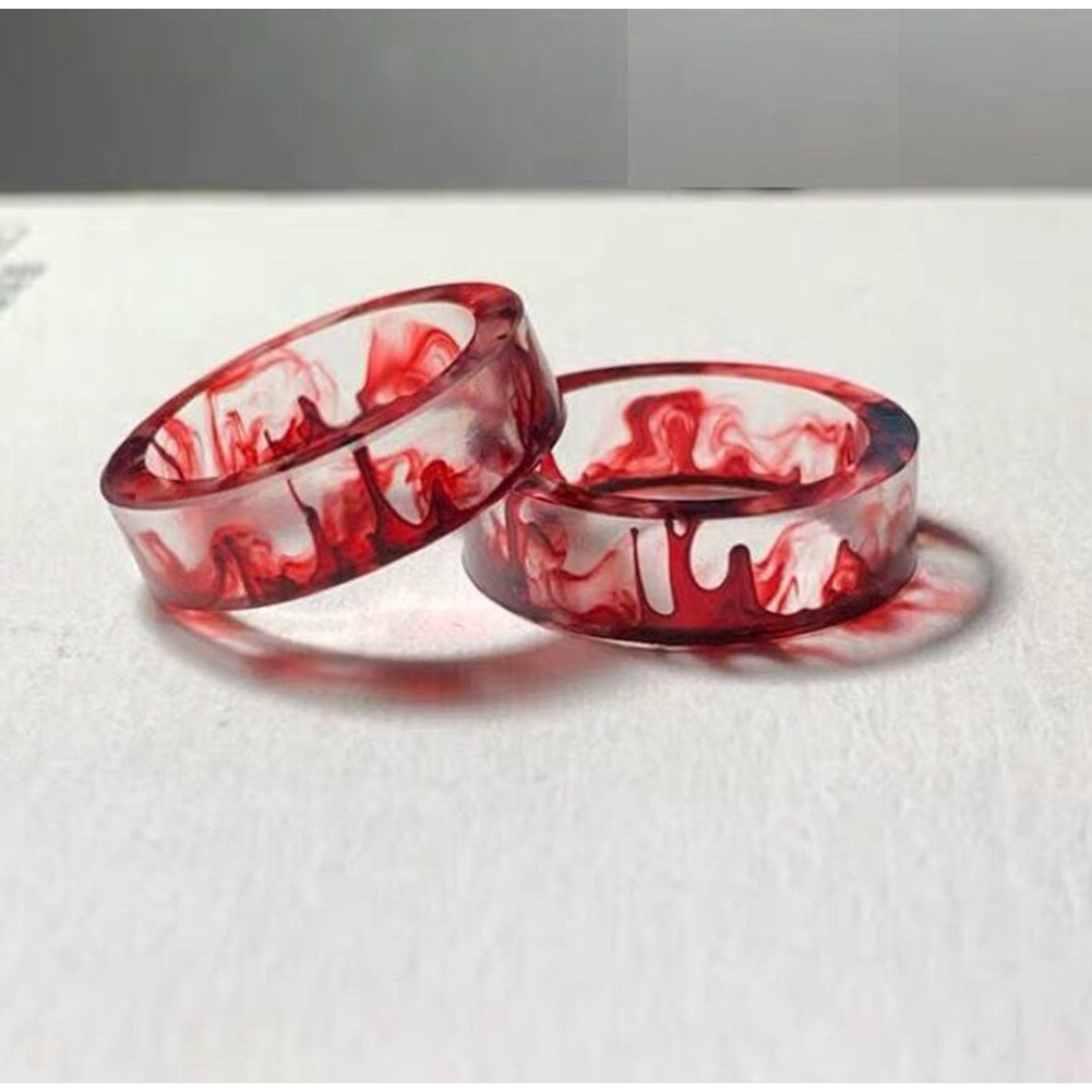 Nhẫn Nam Thời Trang PUN Màu Bạc Cá Tính Hàn Quốc - Nhẫn Nam Đẹp Chất Liệu mica - Nhẫn Blud Ring
